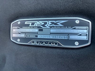 2021 RAM 1500 TRX