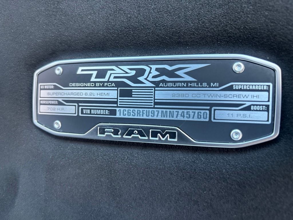 2021 RAM 1500 TRX