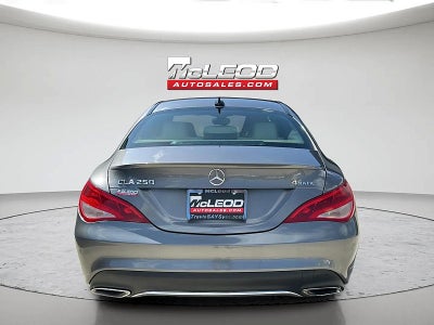 2018 Mercedes-Benz CLA CLA 250 4MATIC®