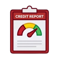 Free Credit Score Icon